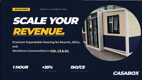 CIMC Modular تبني مشروعًا سكنيًا راقيًا لكبار السن في المملكة المتحدة، والمباني النموذجية الصينية تسرع "الانطلاق عالميًا"